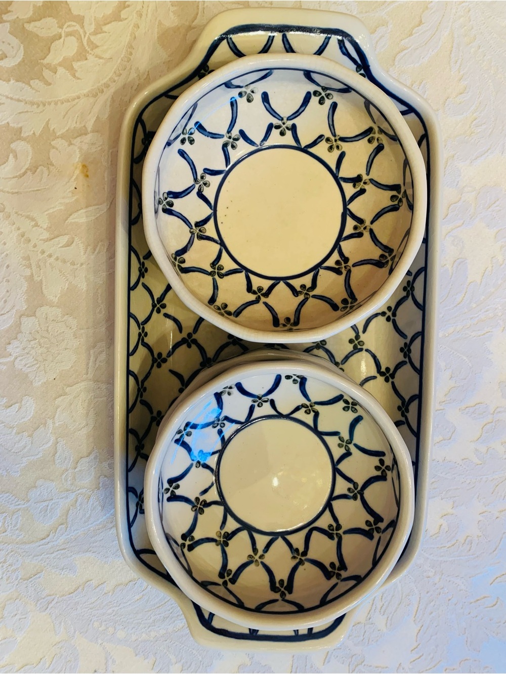 Polish pottery from Boleslawiec Hand-Painted
